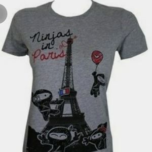Goodies Two Sleeves "Ninjas In Paris" Tshirt